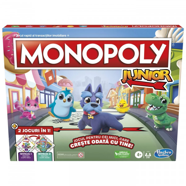 Monopoly Joc Monopoly Junior Discover