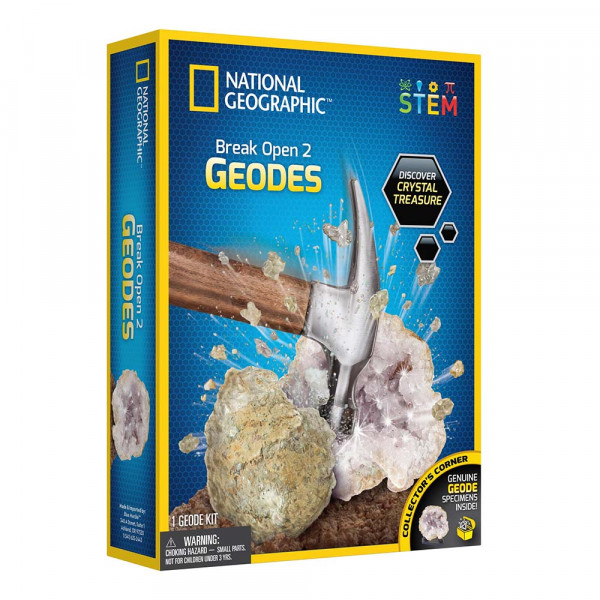 National Geographic, Kit Creativ Invata Sa Spargi O Geoda
