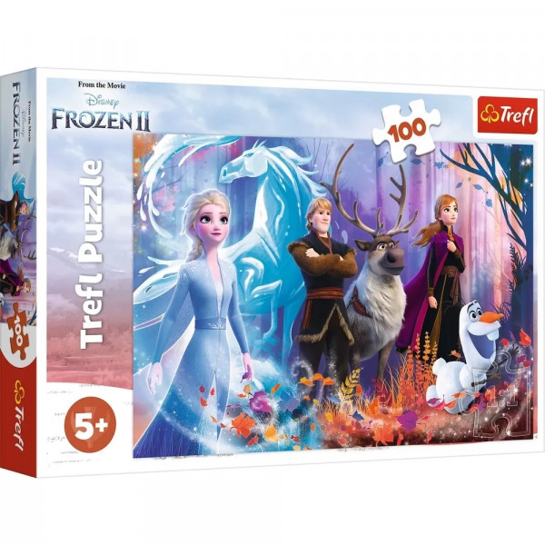 Puzzle Trefl 100 Frozen2 Lumea Magica
