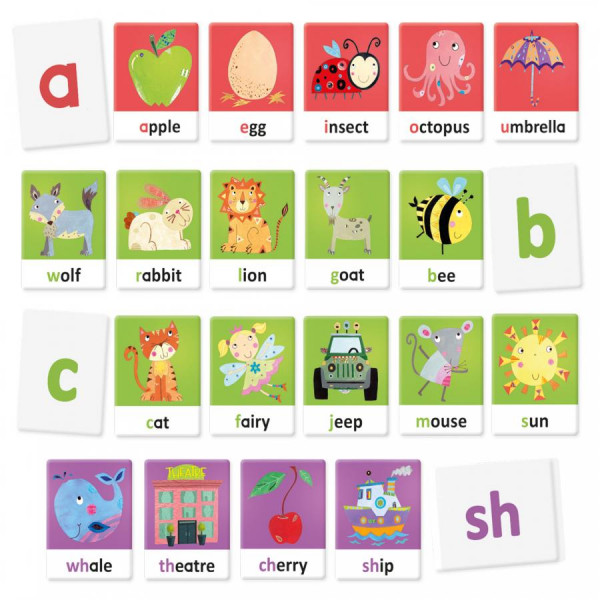 Headu Montessori, Cartonase Sa Invatam Alfabetul