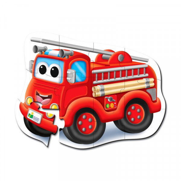 Primul Meu Puzzle De Podea, Camion De Pompieri