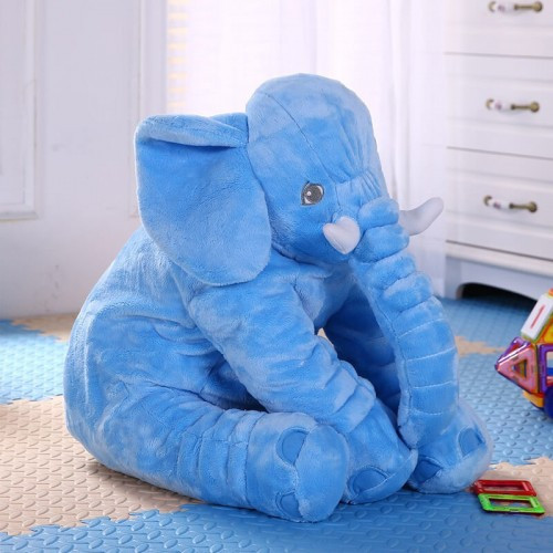 Figurina Si Perna Din Plus, Elefant Albastru