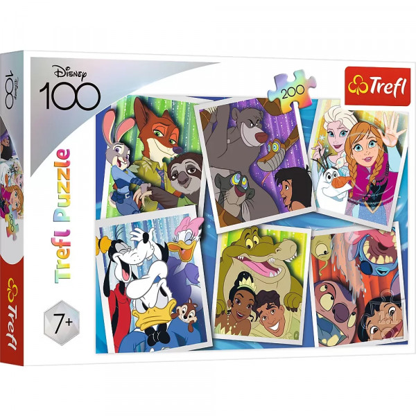 Puzzle Trefl 100 Disney Minunata Lume