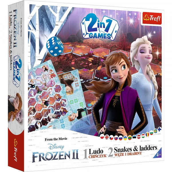 Joc Frozen 2In1 Ludo Si Serpisori Scari