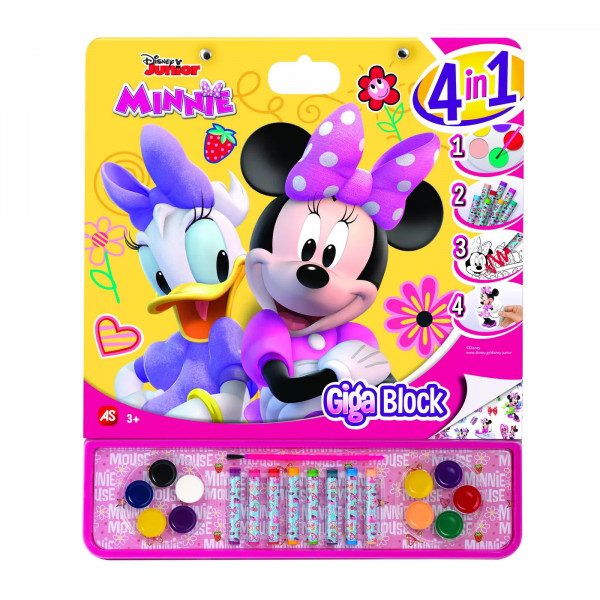 Minnie Set Pentru Desen Giga Block 4 In 1