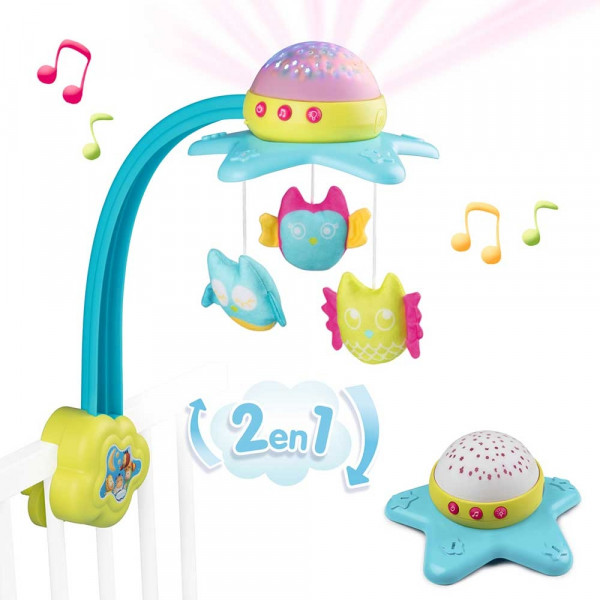 Carusel Muzical, Smoby Cotoons Star 2 In 1