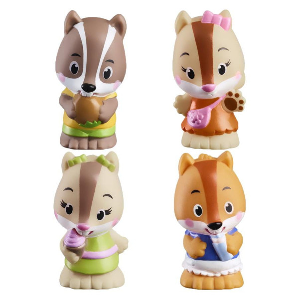 Familia de veverite Nutnut, Set figurine joc de rol