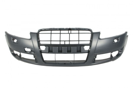 Bara auto fata compatibil cu AUDI A6 C6 2004-2008 cu gauri pentru lampa de ceata, cu gauri pentru spalator de faruri