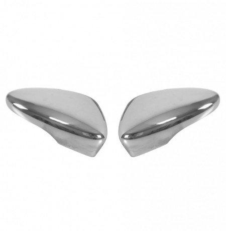 Capace cromate de oglinda compatibil VW JETTA 2010-2018, inox, finisaj lucios