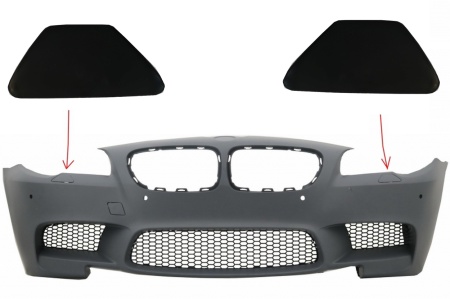 Capace Spalatoare Faruri Bara Fata compatibil cu BMW Seria 5 F10 F11 2011-2017 M5 Design
