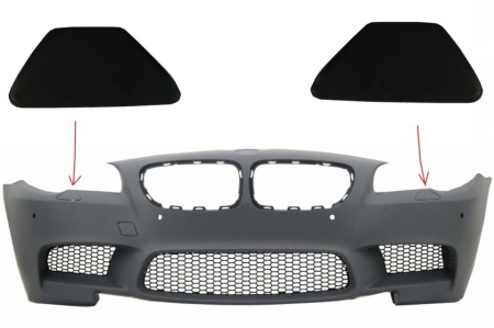 Capace Spalatoare Faruri Bara Fata compatibil cu BMW Seria 5 F10 F11 2011-2017 M5 Design