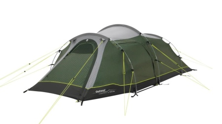 Cort camping tip tunel pentru 3 persoane, 415x200x120 cm, Outwell Tent Earth 3 Plus