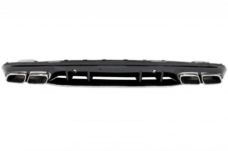 Difuzor compatibil cu MERCEDES C-Class W205 2014-2020 C63S Design pentru bara AMG Sport Line