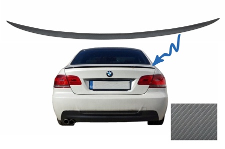 Eleron Portbagaj compatibil cu BMW Seria 3 E92 E93 Coupe Cabrio 2006-2012 M3 Design Carbon Film
