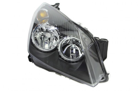 Far Dreapta H1/H7, electric, cu motor, culoare insert negru compatibil OPEL ASTRA H, ASTRA H GTC 2004-2010