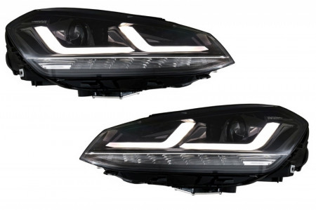 Faruri LEDriving Osram Full LED compatibil cu VW Golf 7 VII (2012-2017) Negru pentru Faruri Xenon si Pozitie Halogen