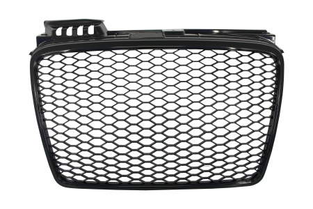 Grila Centrala compatibil cu AUDI A4 B7 2004-2008 RS4 Negru Lucios