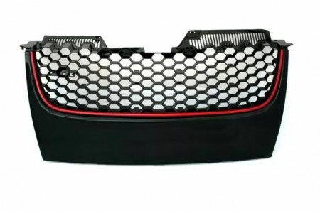 Grila Centrala Fara Emblema compatibil cu VW Golf V 5 2003-2007 GTI Design