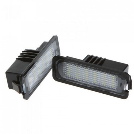 Lampi numar led compatibil cu VW Golf 4/5, Passat, Passat CC 2008-2009, Beetle, Phaeton, EOS, Scirocco, Lupo