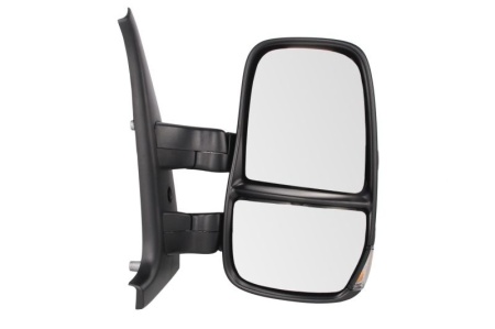 Oglinda retovizoare completa, (electric, convexa, incalzita, crom) parte montare DREAPTA compatibil cu IVECO DAILY 2011-2014