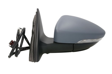 Oglinda retrovizoare completa, (electric, asferice, incalzita, crom, captuseala) parte montare STANGA compatibil cu VW PASSAT B7 / JETTA 2010->