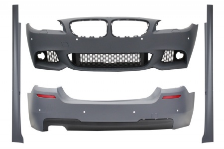 Pachet Exterior compatibil cu BMW F10 Seria 5 2011-2014 M-Technik Design