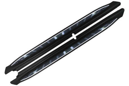 Praguri Trepte laterale compatibil cu Mercedes GLS X167 2020-> cu LED