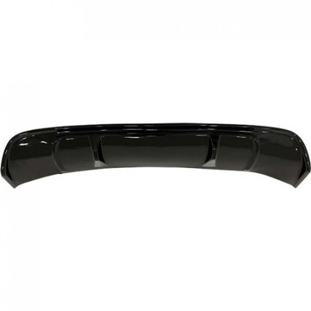 Prelungire difuzor Bara Spate compatibil cu VW Jetta Mk6 VI 2010-2014, negru lucios
