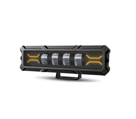 Proiector cu Led Bar, lungime 15.5 cm, Lumina Alba cu lumina de pozitie alb - galben, 12-24V, Pentru ATV SUV Jeep 4x4 Offroad Camion, 7D