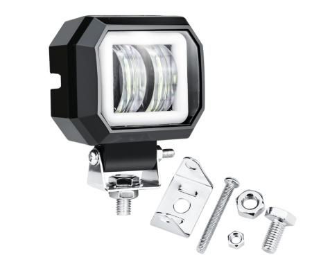 Proiector cu Led, pozitie alb neon, 7D Optic, 20W, 12V-24V