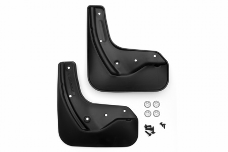 Set 2 bucati aparatori noroi din cauciuc dedicate Passat B8 2014->, parte montare spate