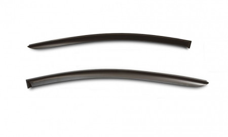 Set 2 paravanturi auto compatibile Dacia Logan I 2004-2012 fata, montaj prin lipire exterioara