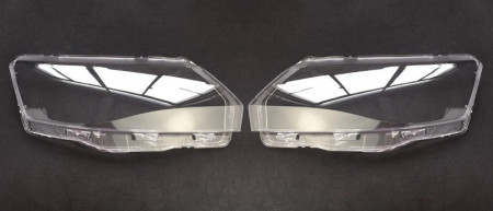 Set 2 sticle faruri pentru Skoda Rapid 2013 - 2017
