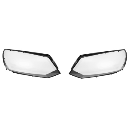 Set 2 sticle faruri pentru Volkswagen Touareg 2 II Non Facelift 2011-2014