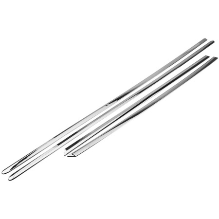 Set 4 ornamente inox pentru chedere VW PASSAT B6 2005-2010 Sedan sau Combi