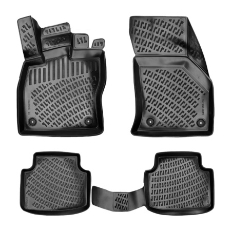 Set covorase auto cauciuc VW Passat B8 2014-> forma tavita