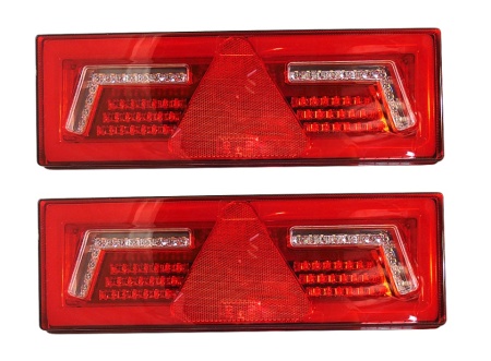 Set lampi stop spate stanga si dreapta LED, pozitie neon, 12-24V, 6 functii