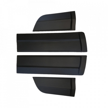 Set Protectii laterale pentru usi compatibile Mitsubishi L200 2015-2020, 2020->, plastic ABS