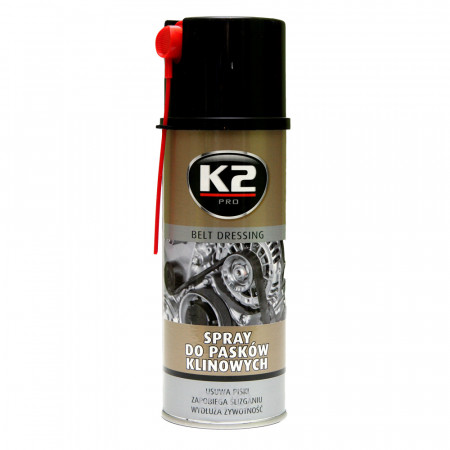 Spray auto curele transmisie K2 BELT DRESSING 400 ml