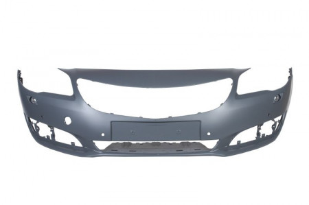 Bara auto fata compatibil cu OPEL INSIGNIA A 2013-> cu gauri pentru lampa de ceata, cu gauri pentru spalator de faruri, numar de gauri pentru senzorii de parcare: 4