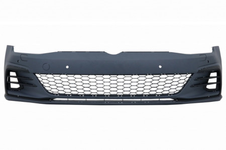Bara Fata cu Grile si Proiectoare ceata LED compatibil cu VW Golf VII 7.5 2017-2020 GTI Look