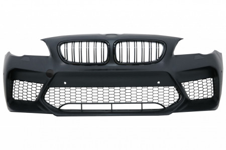 Bara Fata Echipata cu Grile Centrale compatibila cu BMW Seria 5 F10 F11 (2011-2017) M5 G30 Design