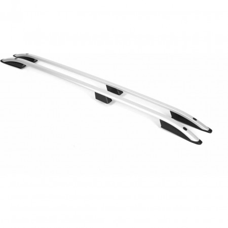 Bare longitudinale Premium compatibil cu Citroen JUMPY 2017-> caroserie lunga, culoare argintiu, aluminiu