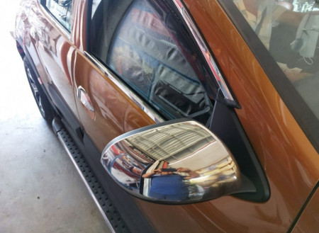 Capace cromate de oglinda compatibil Dacia Duster II 2018->, inox