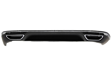 Difuzor Bara Spate compatibil cu VW Passat B8 3G 2015-2019 R Line Dubla Evacuare