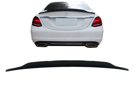 Eleron Portbagaj compatibil cu Mercedes C-Class W205 2014-2020 Dynamic Sport Design Negru Lucios