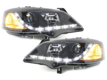 Faruri DAYLIGHT compatibil cu Opel Astra G (09.1997-02.2004) Negru