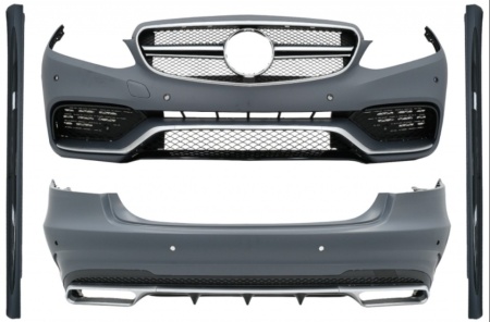Kit Exterior compatibil cu Mercedes E-Class W212 Facelift 2013-2016 E63 Design