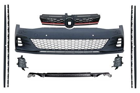 Kit Exterior Complet compatibil cu VW Golf 7.5 VII Facelift 2017-> GTI Look