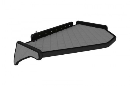 Masa bord camion cu led compatibil cu Volvo FH3 2009-2012, Piele ecologica gri